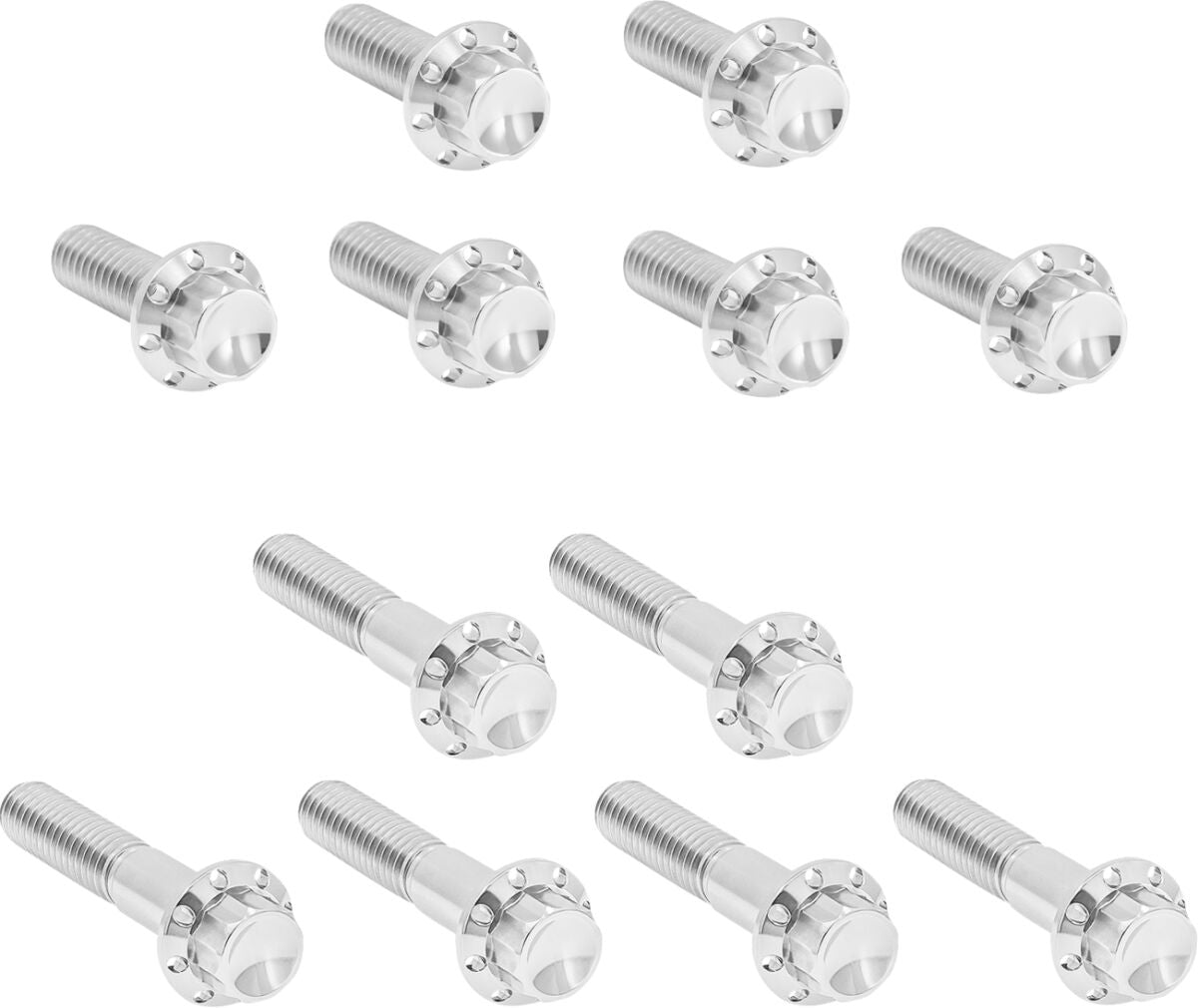 ARLEN NESS HARDWARE KIT TITANUIM 12PT ROCKER BOX POLISH 300-992