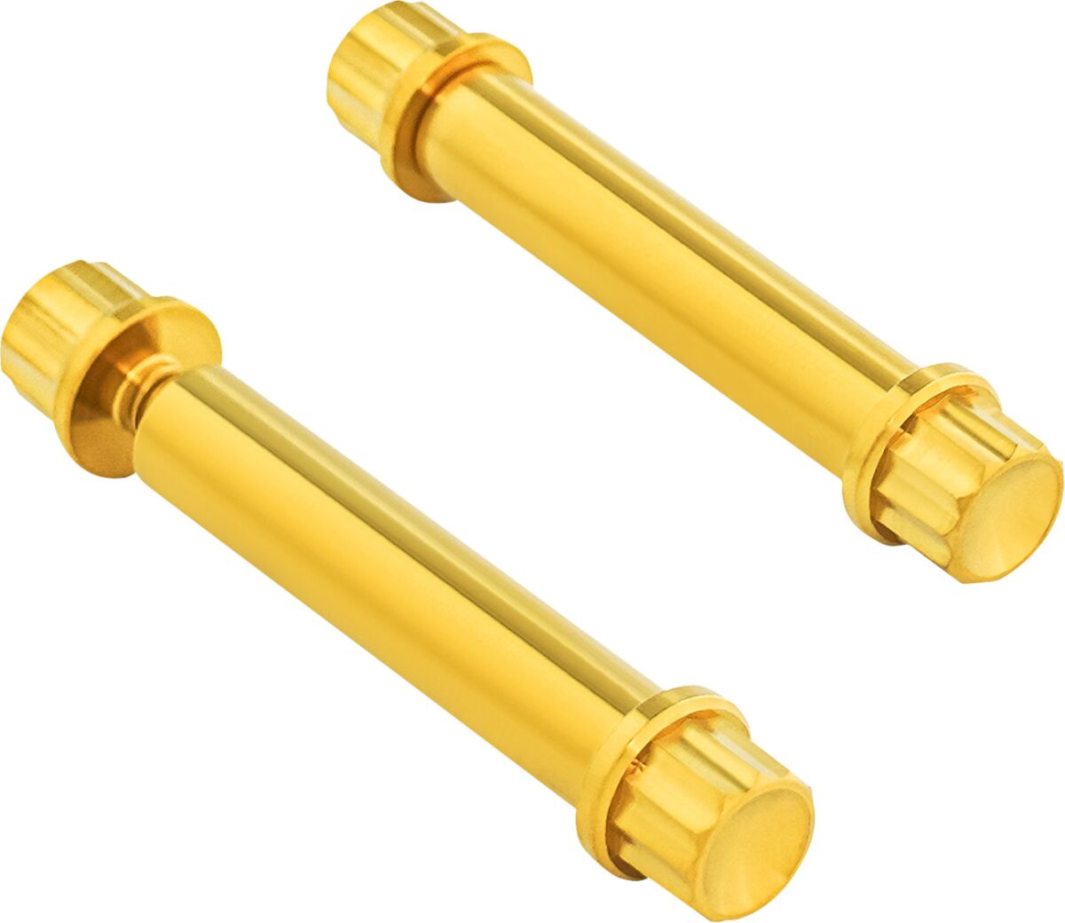 ARLEN NESS BOLTS KIT TITANIUM 12PT FOOTPEG GOLD 300-805