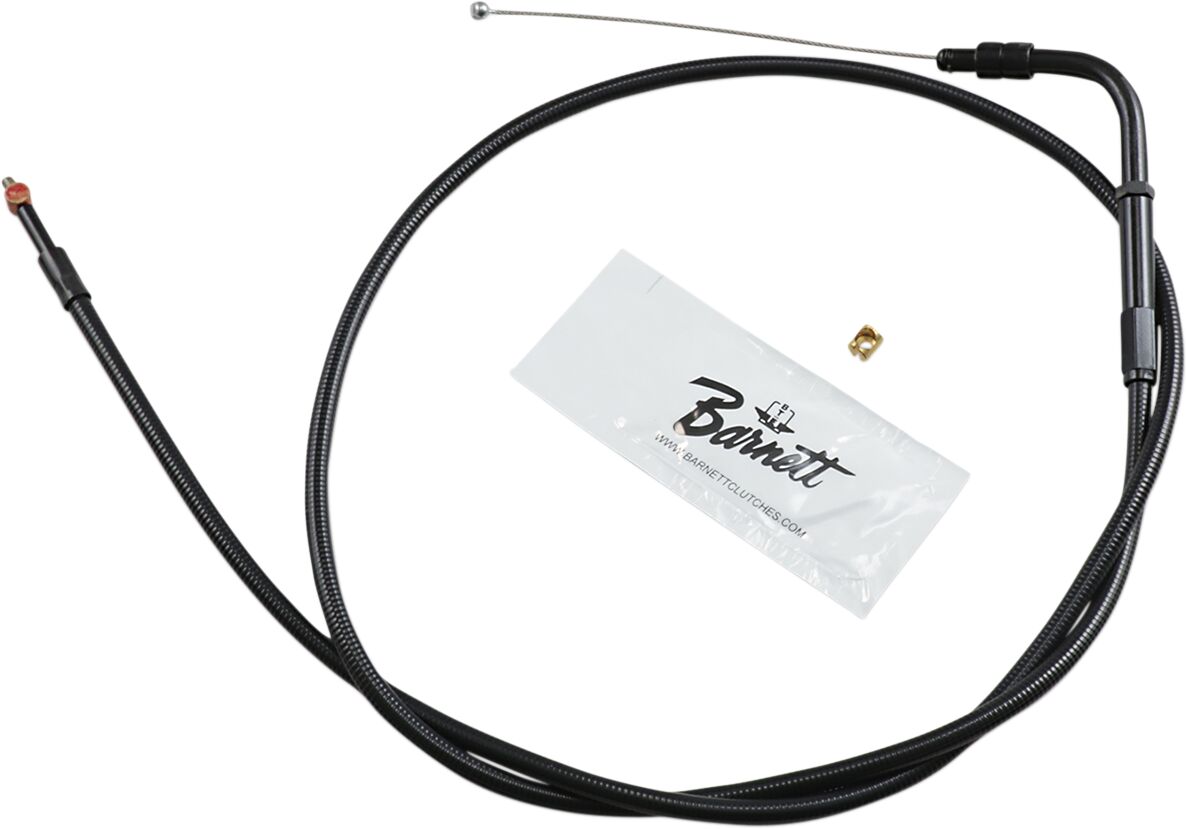 Barnett THROTTLE CABLE STEALTH-BLACK-ON-BLACK OVERSIZE +6"(152MM) 131-30-30012-06
