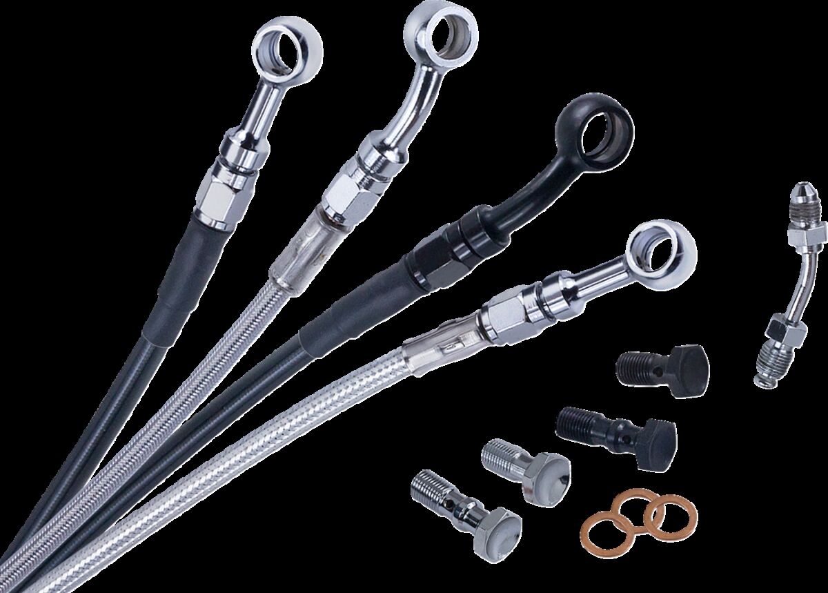 Barnett BRAKE LINE UPPER BLACK +8 251-30-51134-8