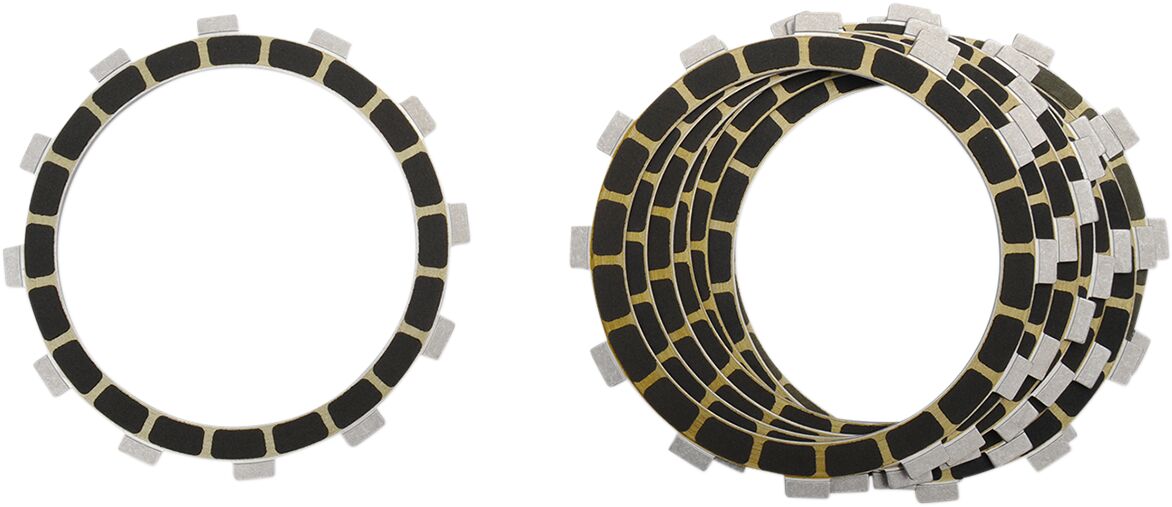 Barnett CLUTCH FRICTION PLATE KIT CARBON FIBER 8 PLATES 302-90-20037