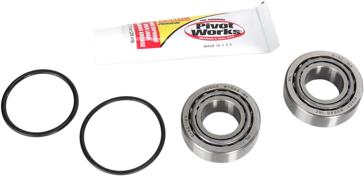 PIVOT WORKS STEERING STEM BEARING KIT OEM REPLACEMENT NATURAL PWSSK-T02-000