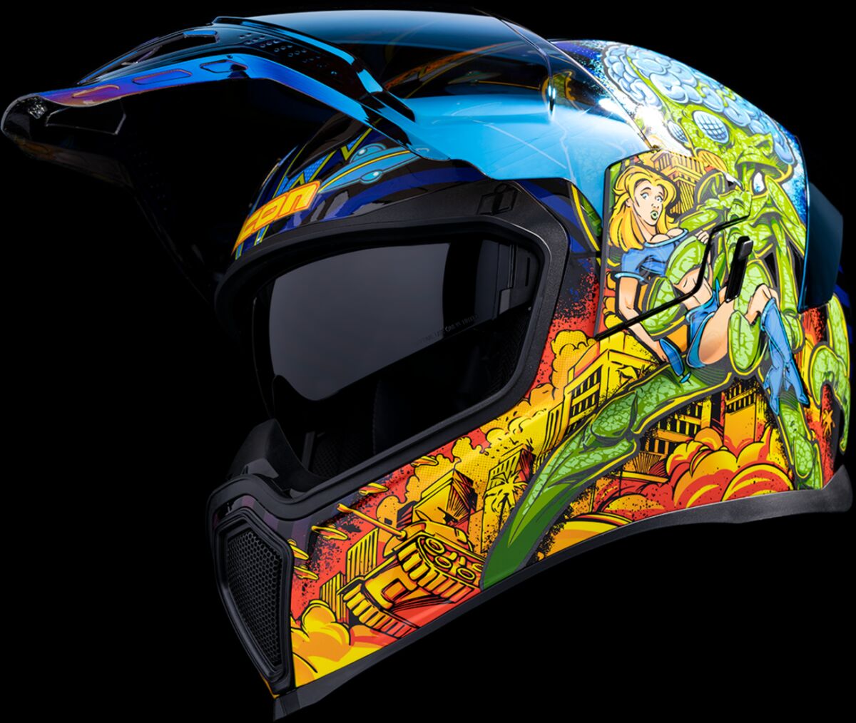 ICON HELMET AIRFLITE BUGOID BLITZ B 0101-15547