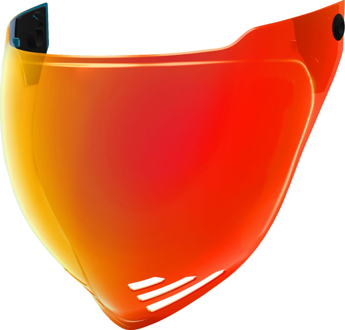 ICON BUBBLESHIELD DOMAIN CALYPSO RED 0130-1436