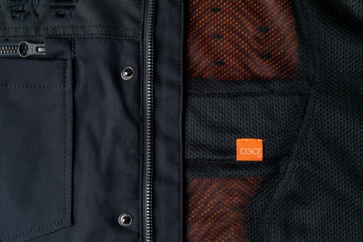 ICON Upstate National Jacket - Black - Small 2820-6560