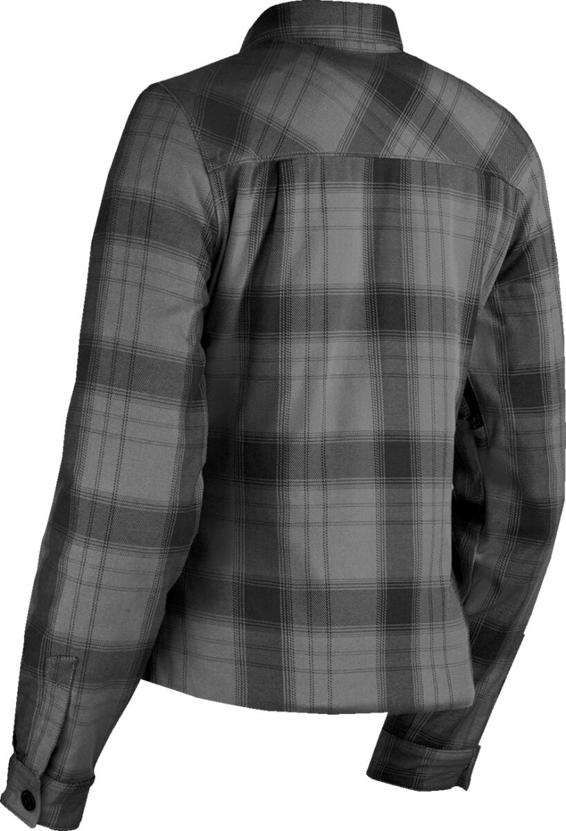 ICON Women's Fallblock Flannel™ Jacket - Black - Large 2822-1901