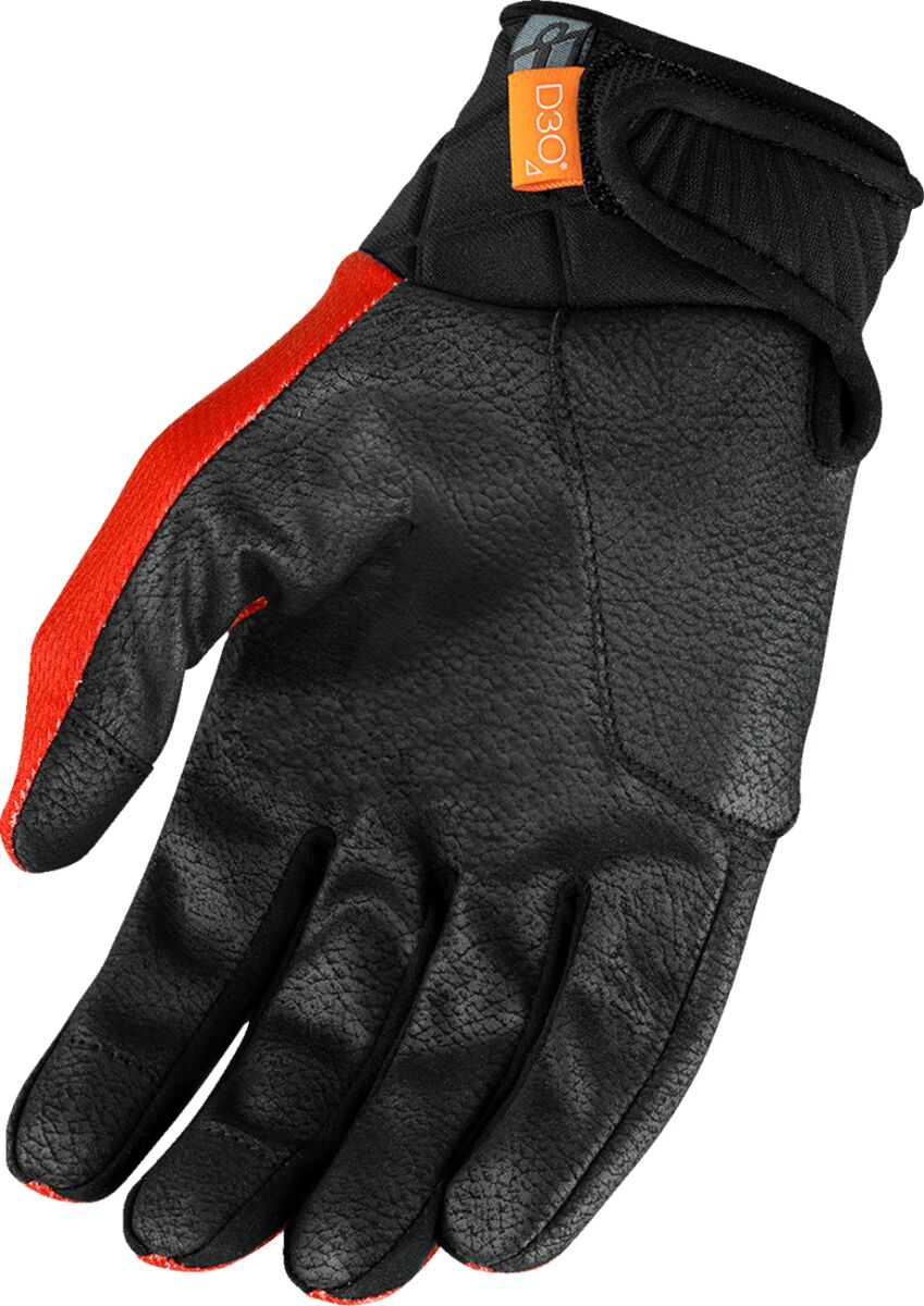 ICON GLOVE ANTHEM 3 RED LG 3301-4871