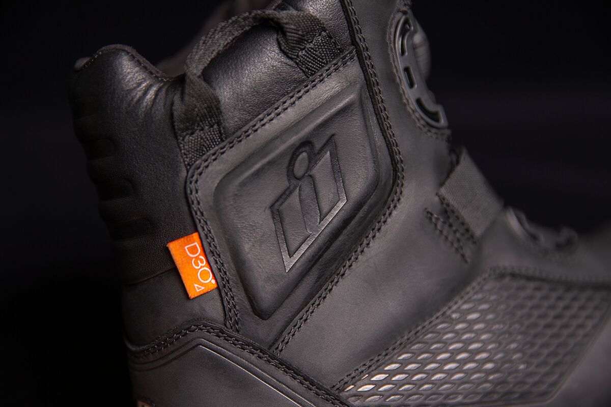 ICON BOOT STORMHAWK BLACK 8 3403-1150