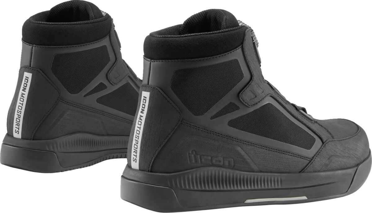 ICON BOOT PATROL3 WP CE BLACK 8 3403-1281