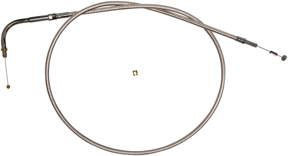 MAGNUM SHIELDING IDLE CABLE BRAIDED STAINLESS POLISHED NATURE 5425