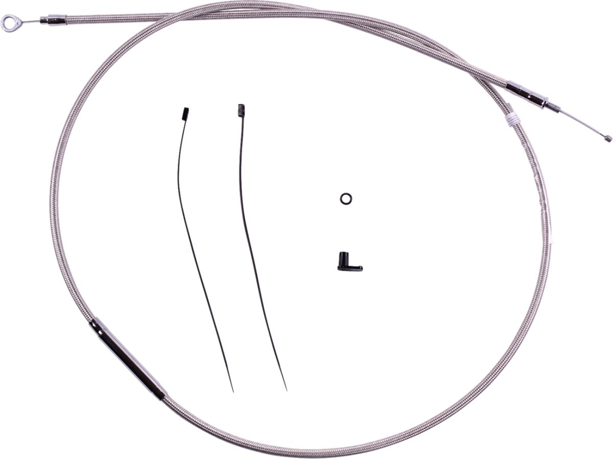 MAGNUM SHIELDING High-Efficiency Polished Stainless Clutch Cable 5225-63