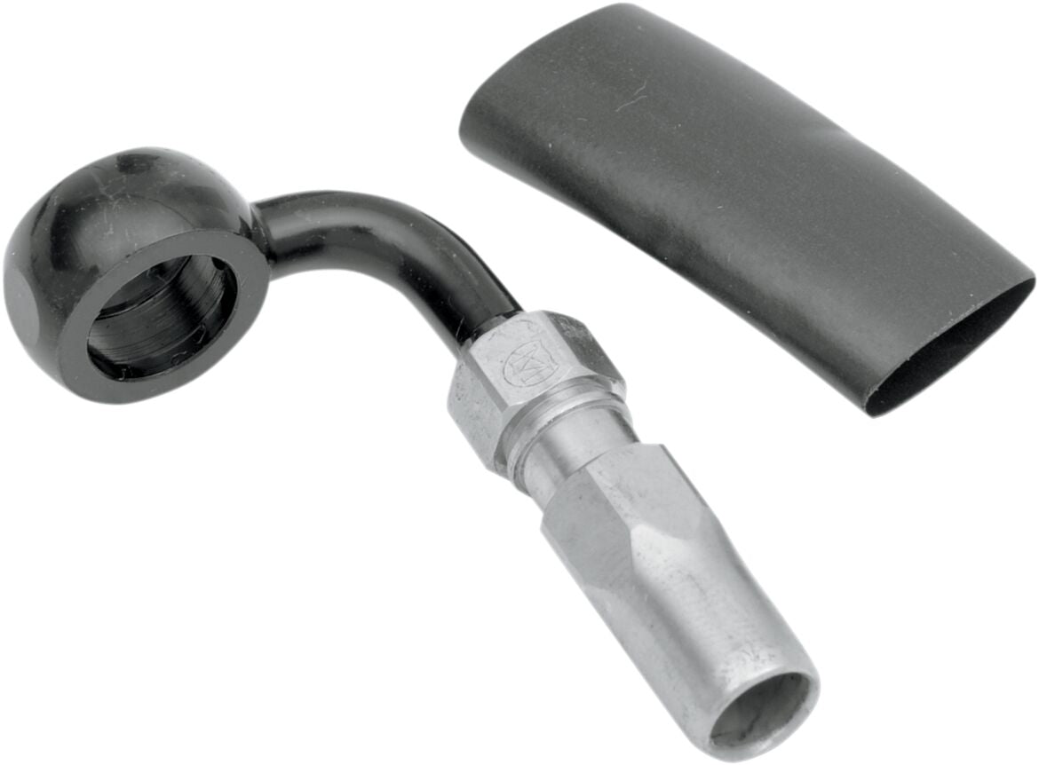 MAGNUM SHIELDING BANJO FITTING BYO® STAINLESS CHROME BLACK 492290