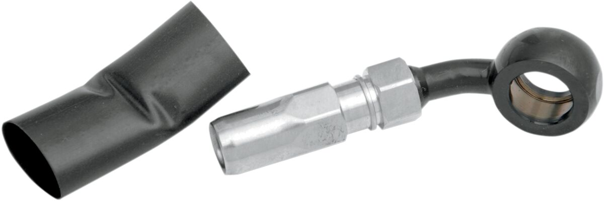 MAGNUM SHIELDING BANJO FITTING BYO® STAINLESS CHROME BLACK 492735