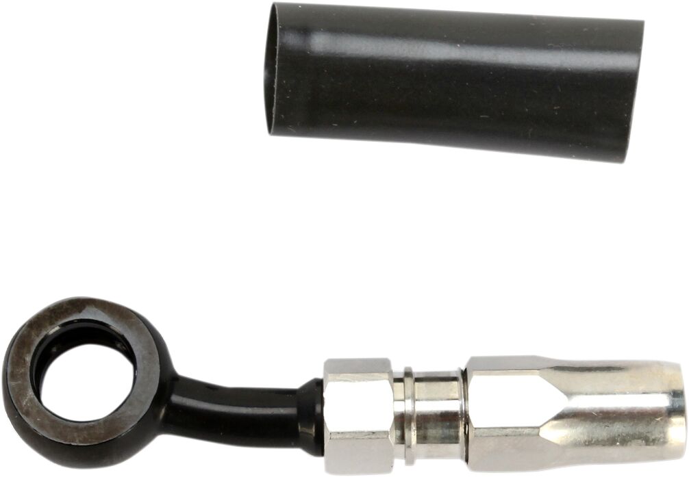 MAGNUM SHIELDING BANJO FITTING BYO® BLACK PEARL CHROME BLACK/CLEAR 492115