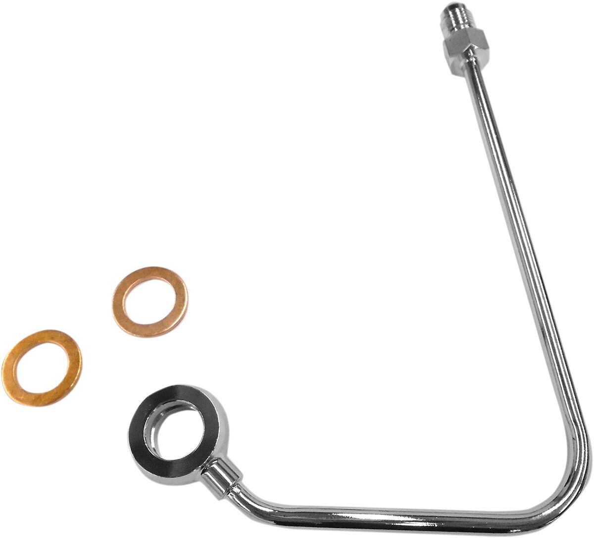 MAGNUM SHIELDING ADAPTOR ABS BRAKE LINE CHROME NATURE AS37000