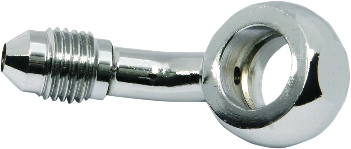 MAGNUM SHIELDING BANJO FITTING CUSTOM REPLACEMENT AN3 45°/10mm CHROME NATURE 1703-49