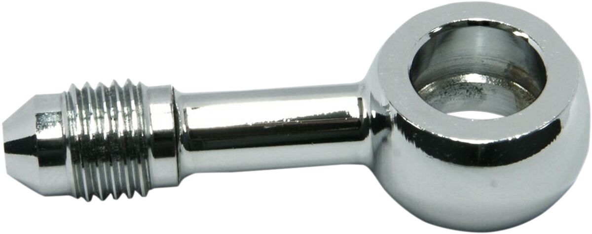 MAGNUM SHIELDING BANJO FITTING CUSTOM REPLACEMENT AN3 180°/10mm CHROME NATURE 1703-58