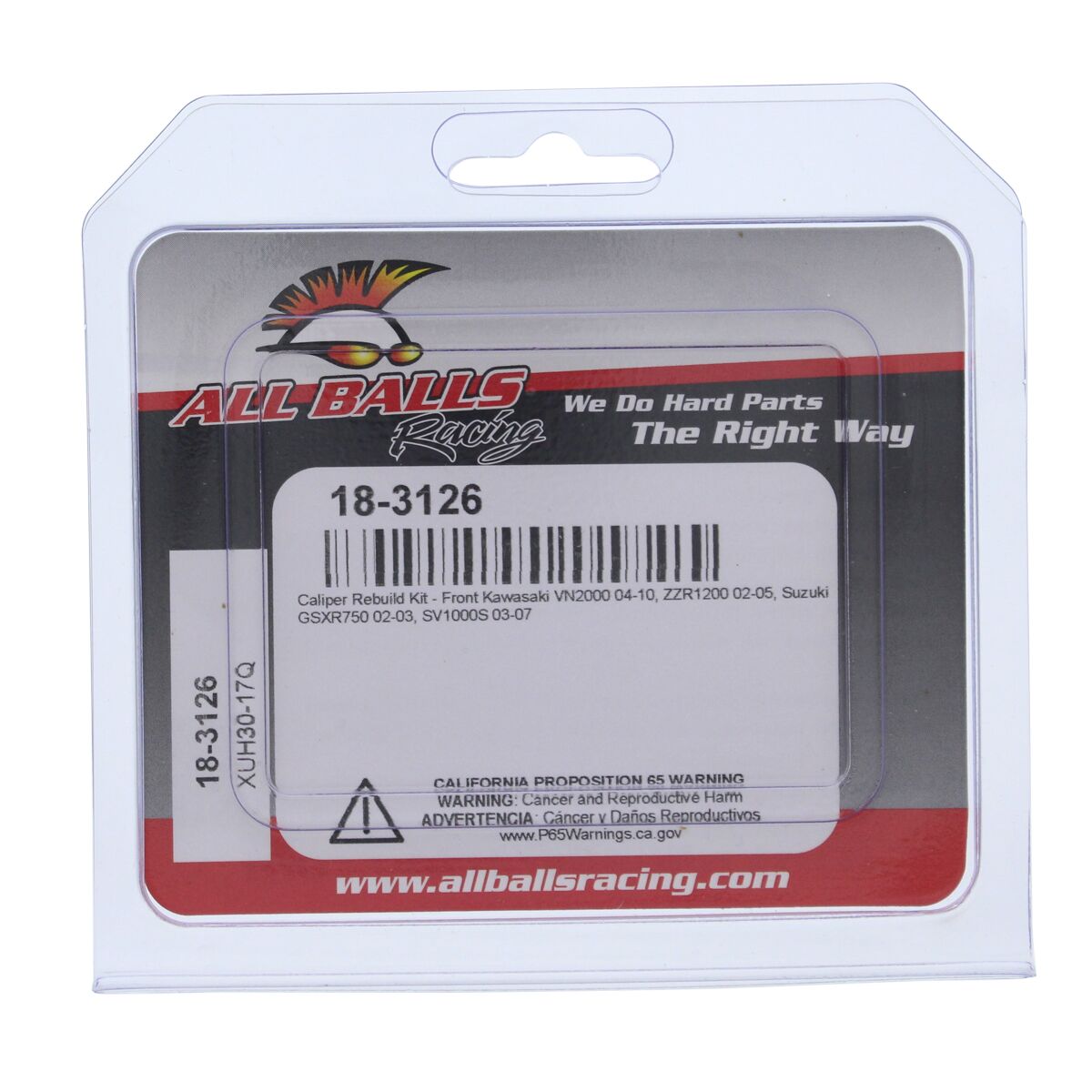 ALL BALLS BRAKE CALIPER REBUILD KIT FRONT 18-3126