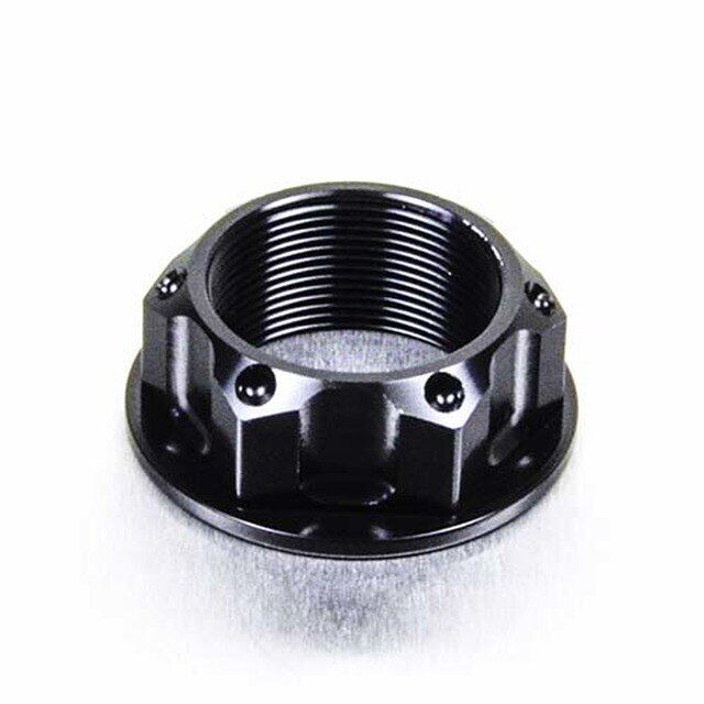 PRO BOLT NUT TOP YOKE M24X1.50 BLACK LTYOKEO30BK