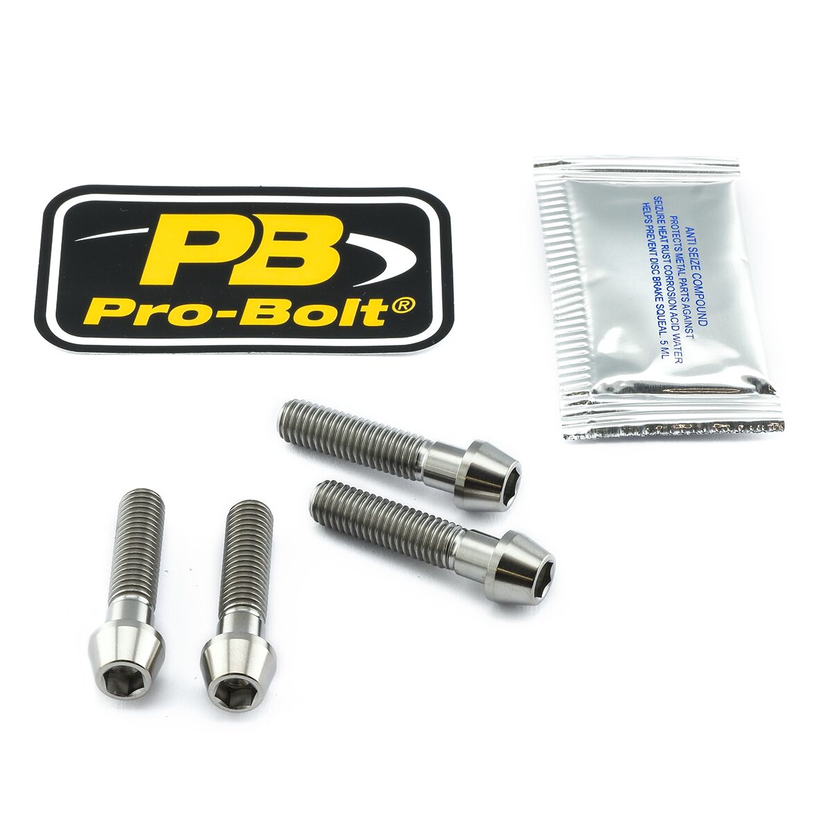 PRO BOLT BOLT KIT HANDLE BAR MOUNT TIT TICLIPBAR200