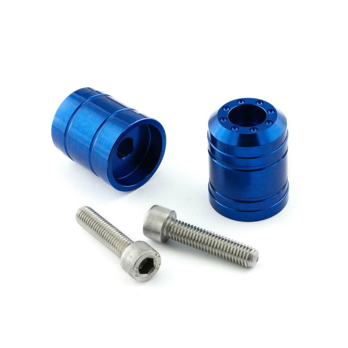 PRO BOLT BAR END KAW 10 8X35 BLUE BARENDKA10835B