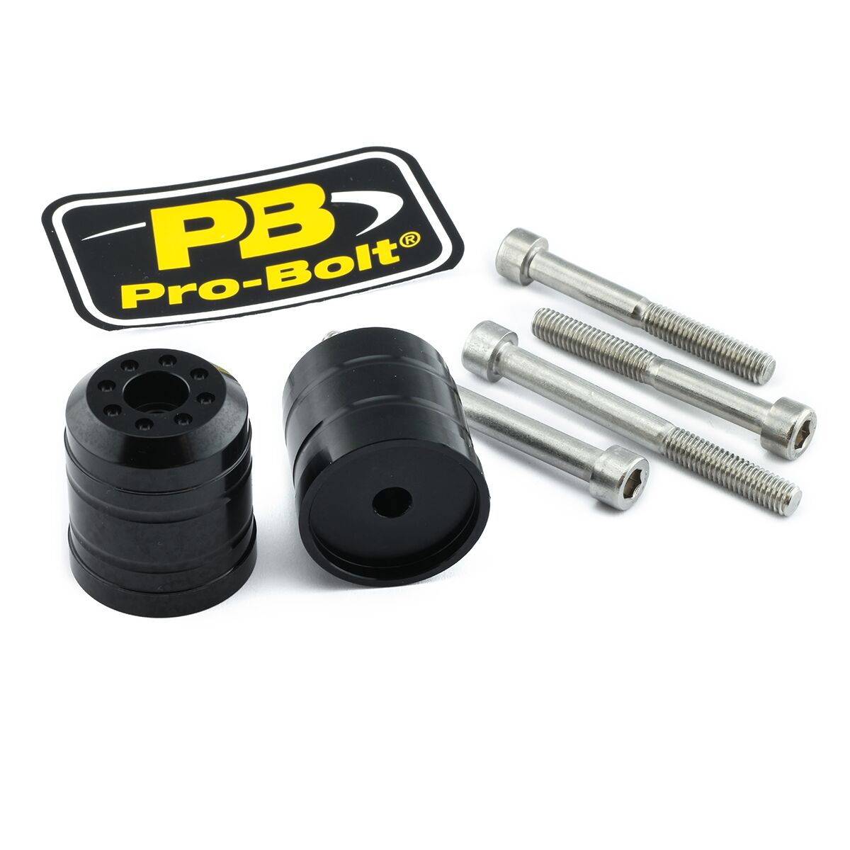 PRO BOLT BAR END SUZ BLACK BARENDSU20BK