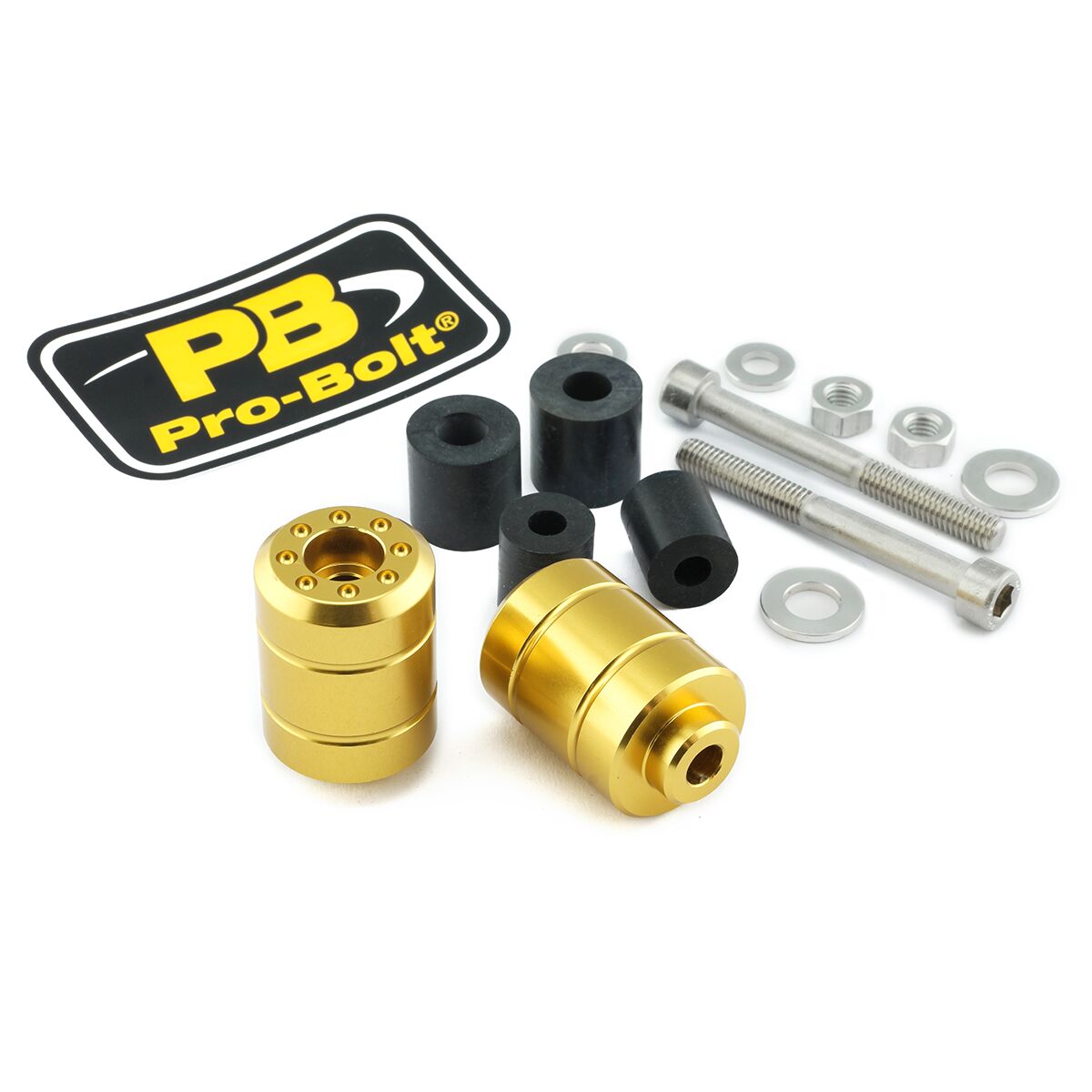 PRO BOLT BAR END SM UNI GOLD BARENDUN10G