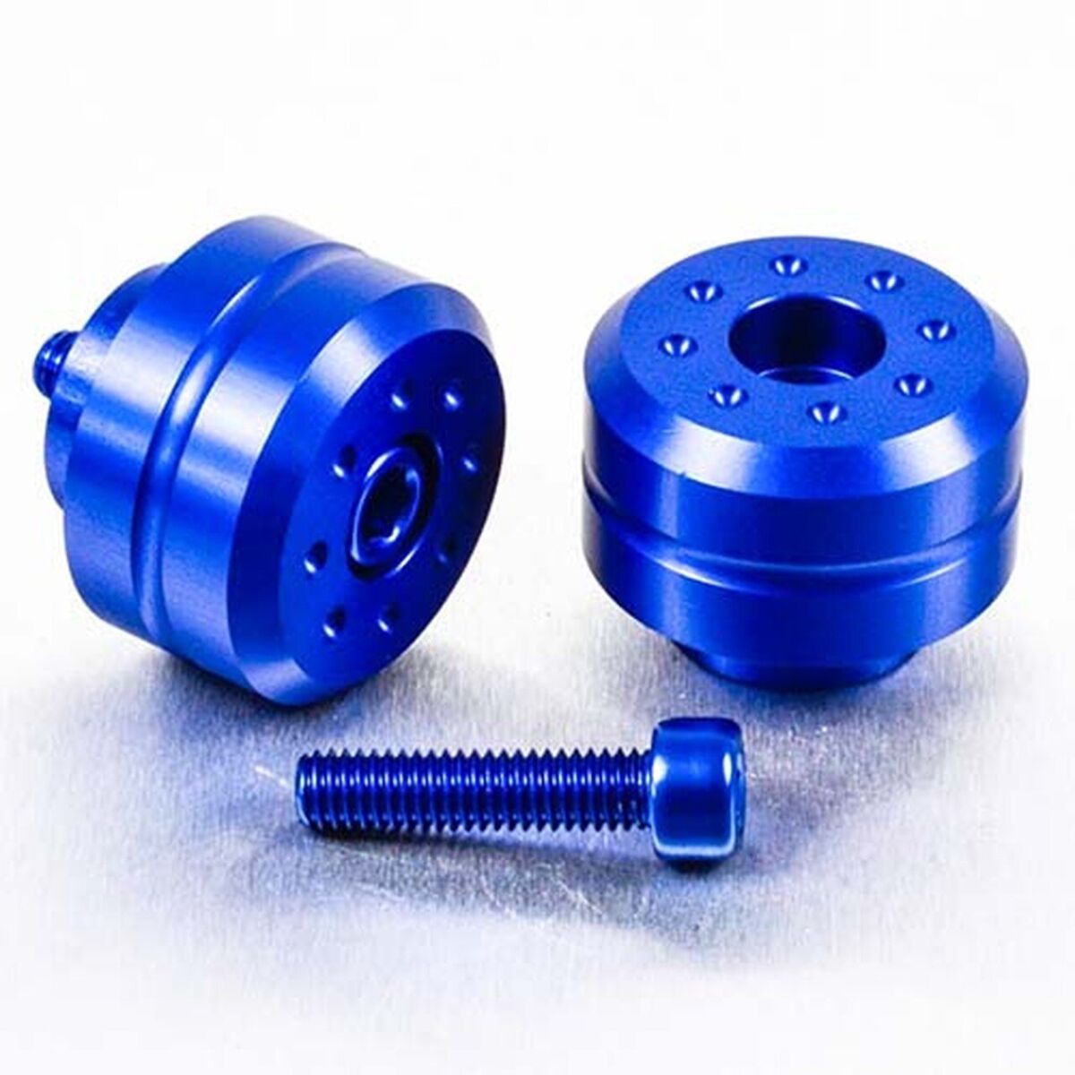 PRO BOLT BAR END YAM 10 30MM BLUE BARENDYA1030B