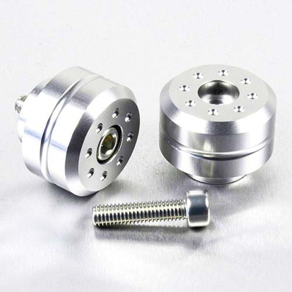 PRO BOLT BAR END YAM 10 30MM SILVER BARENDYA1030S