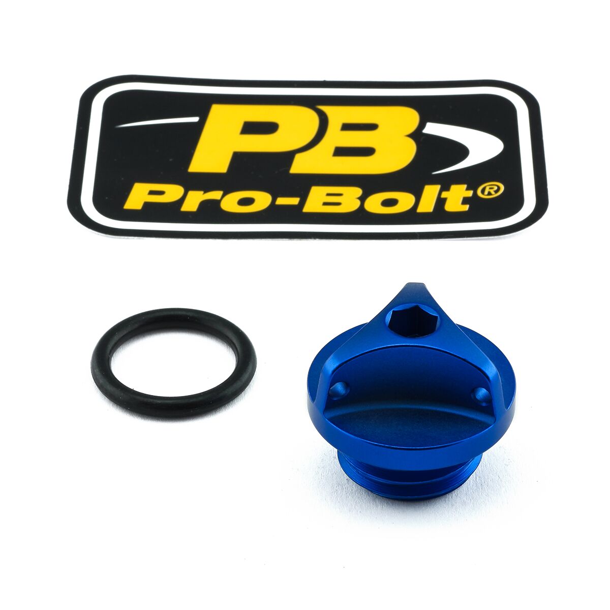 PRO BOLT CAP OIL FILLER ALUM BMW BLUE OFCH10B