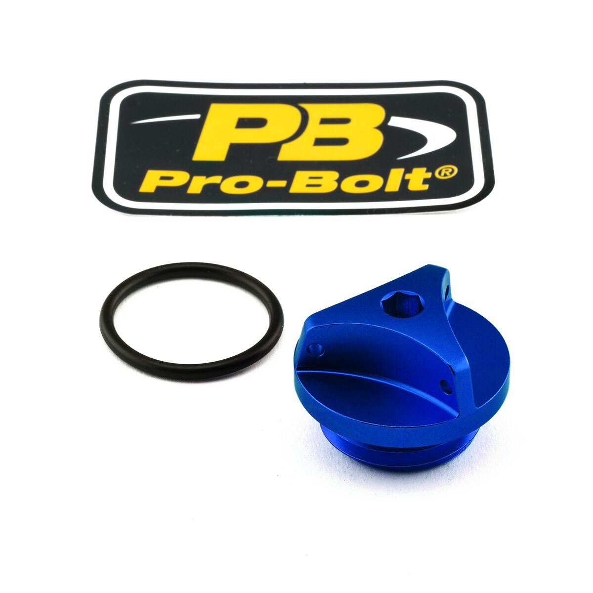 PRO BOLT CAP OIL FILLER ALUM BMW BLUE OFCY10B