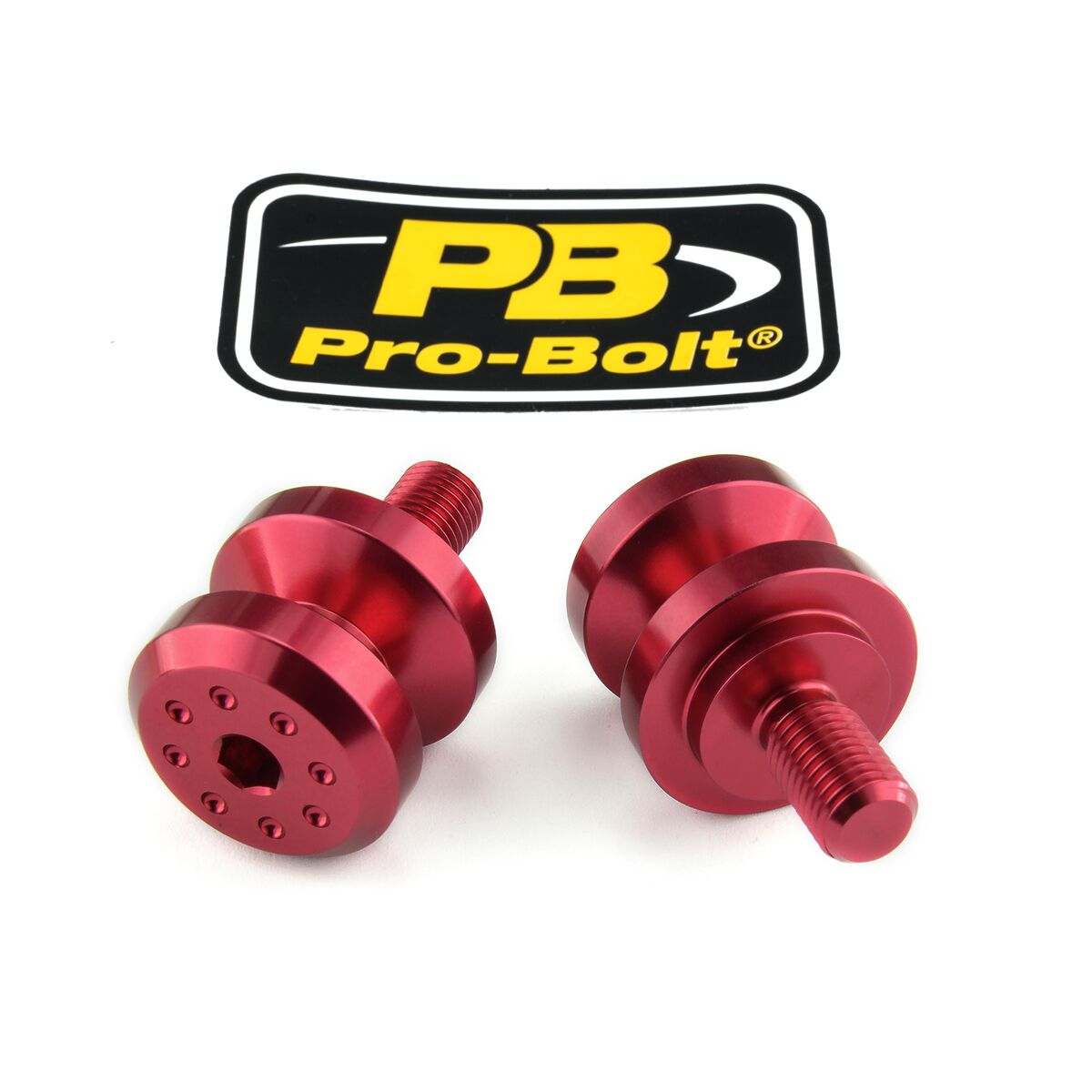 PRO BOLT SPOOLS M10X1.25 RED BOB10R