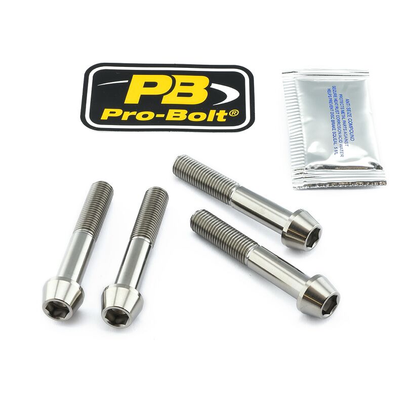 PRO BOLT BRAKE CALIPER MOUNTING BOLT KIT TIT RC TIFBMON100