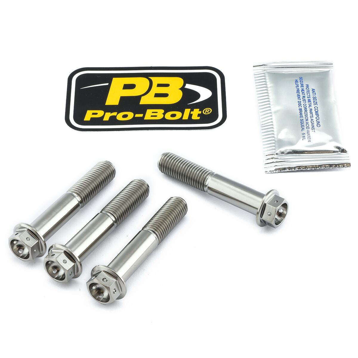 PRO BOLT BRAKE CALIPER MOUNTING BOLT KIT TIT RC TIFBMON140R