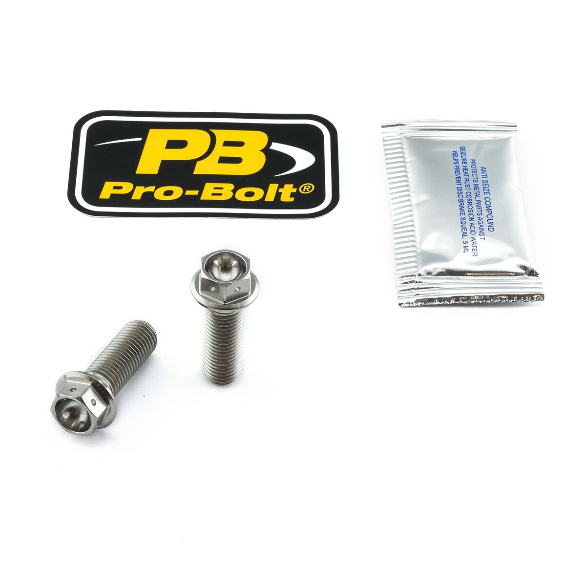 PRO BOLT BRAKE CALIPER MOUNTING BOLT KIT TIT RC TIFBMON450R