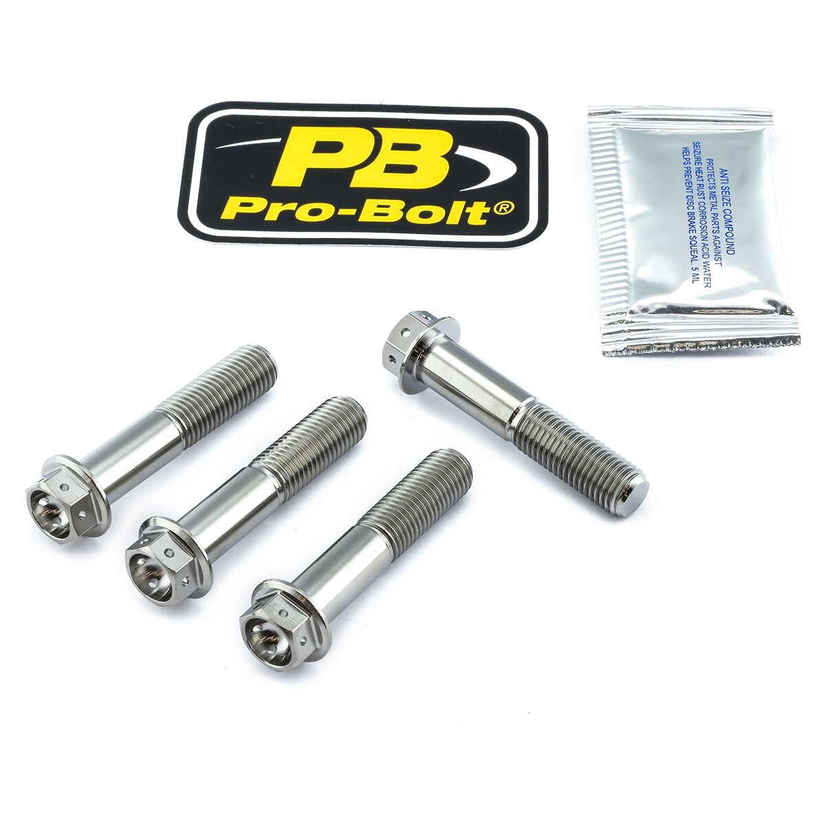 PRO BOLT BRAKE CALIPER MOUNTING BOLT KIT TIT RC TIFBMON570R