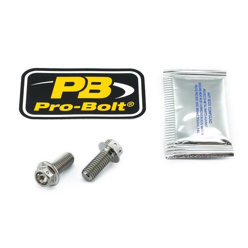 PRO BOLT BRAKE CALIPER MOUNTING BOLT KIT TIT RC TIRBMON110R