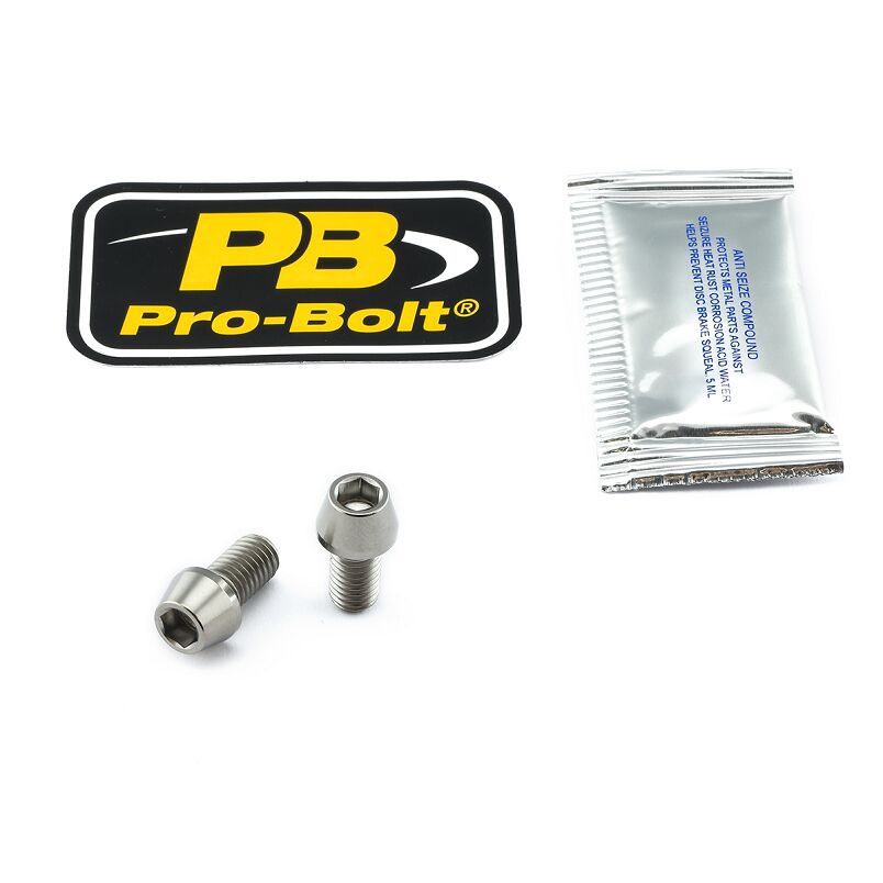 PRO BOLT BRAKE CALIPER MOUNTING BOLT KIT TIT TIRBMON200