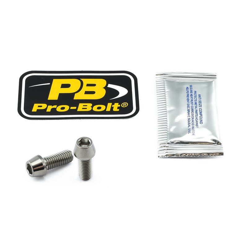 PRO BOLT BRAKE CALIPER MOUNTING BOLT KIT TIT TIRBMON30