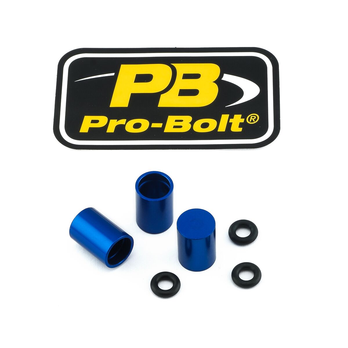 PRO BOLT BRAKE CALIPER BLEED NIPPLE CAP M7 BLUE BNCOVER7-3B