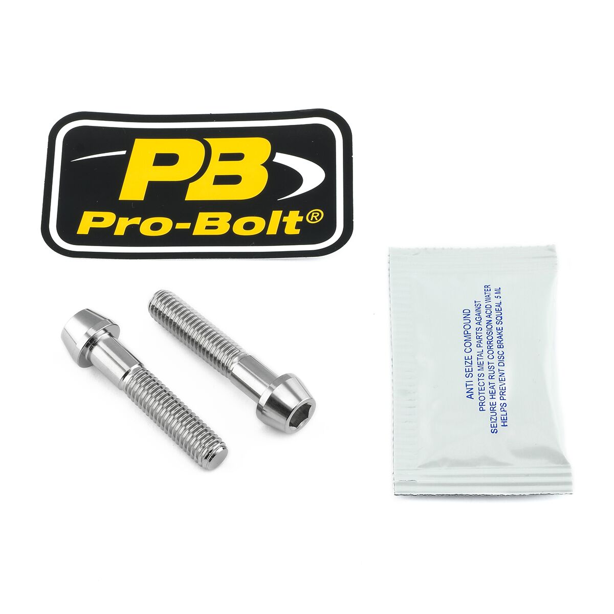 PRO BOLT BRAKE CALIPER PINCH SET STAINLESS STEEL SSRBCALIP270