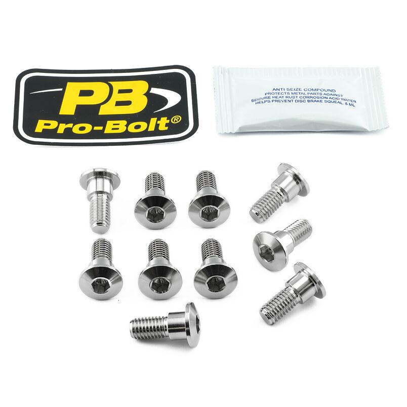 PRO BOLT BRAKE ROTOR MOUNTING BOLT KIT STAINLESS STEEL SS10DISCSUZ20
