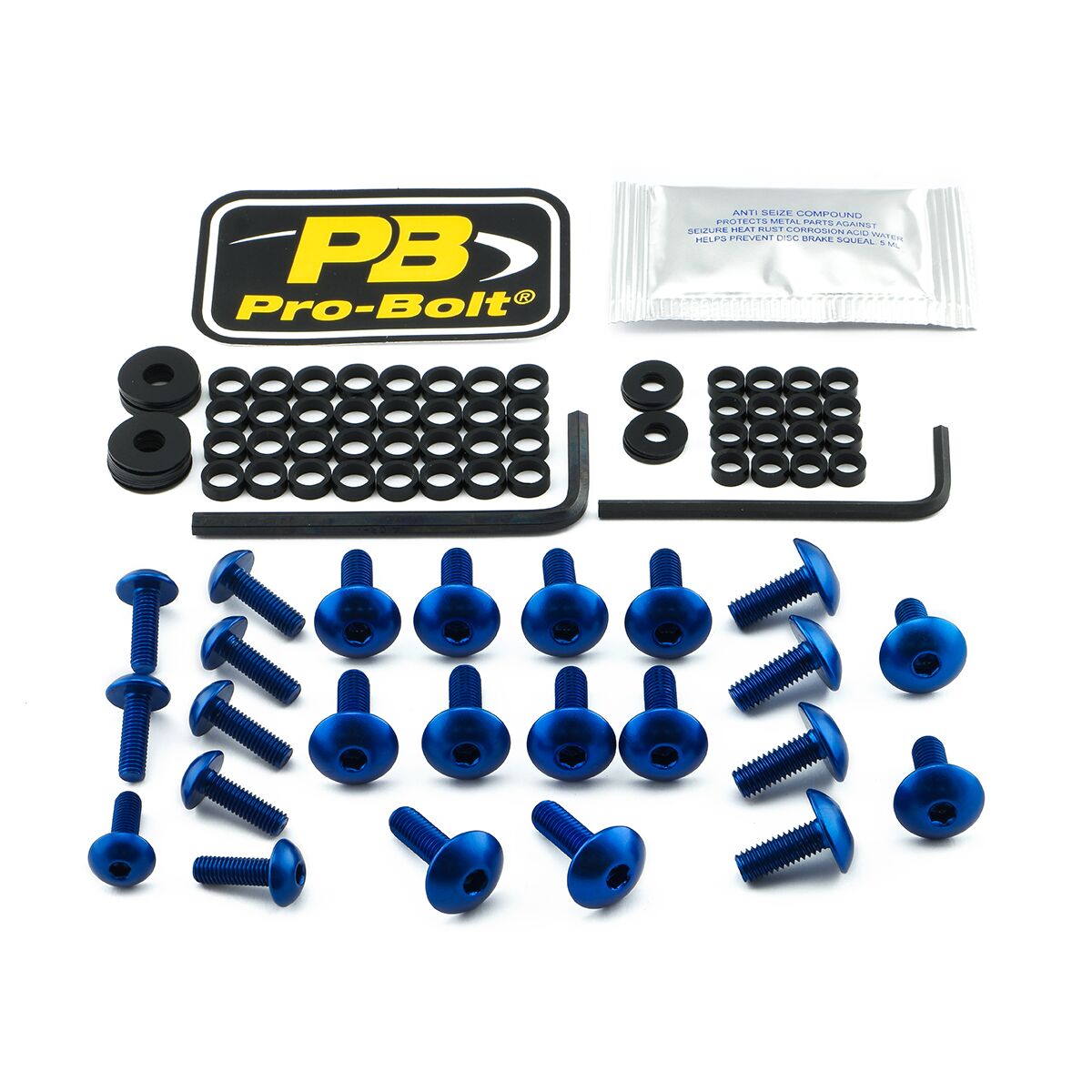 PRO BOLT BOLT KT FAIRING HON BLUE FHO214B