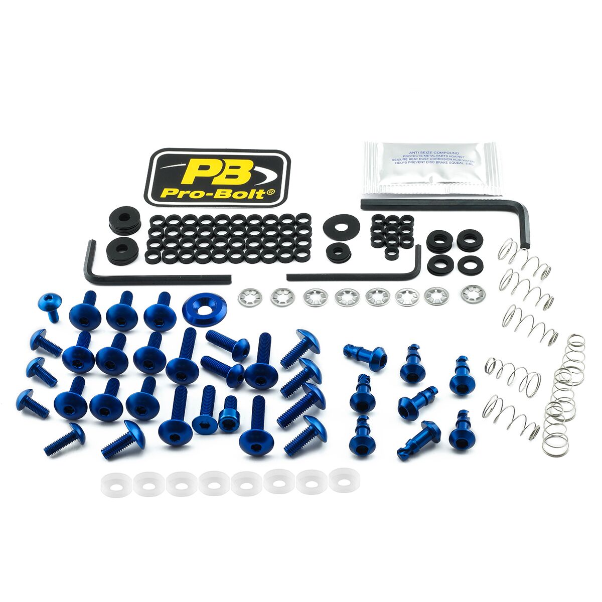PRO BOLT BOLT KT FAIRING YAM QUI BLUE FYA407QRAKB