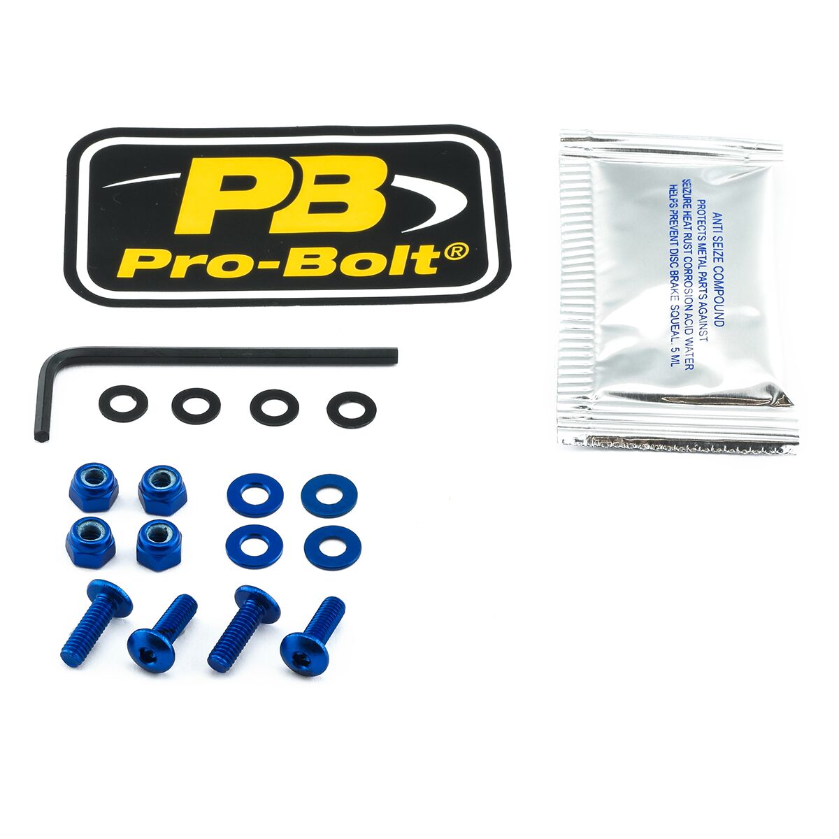 PRO BOLT SCR KIT SCREEN 4/NU BL SK412B