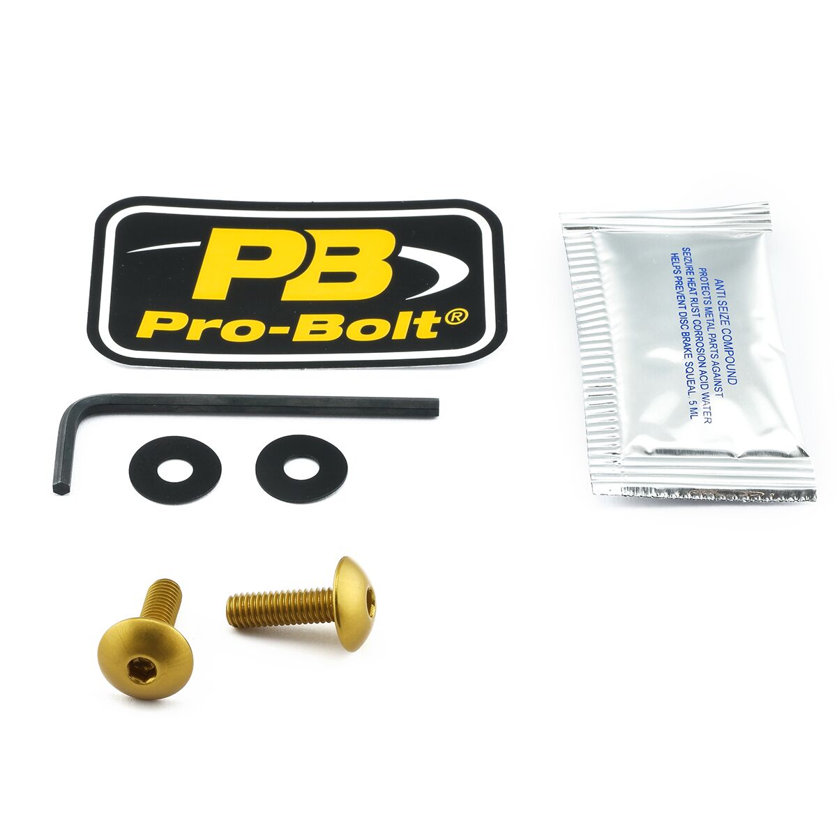 PRO BOLT BOLT KIT SCREEN GOLD SK670G