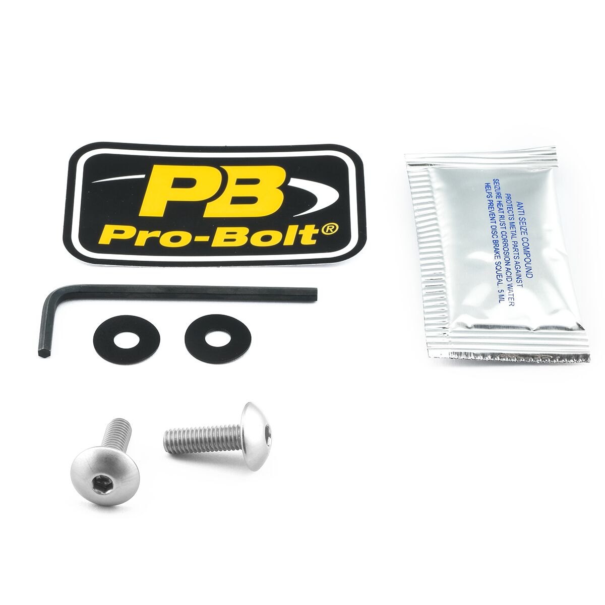 PRO BOLT BOLT KIT SCREEN SILVER SK670S
