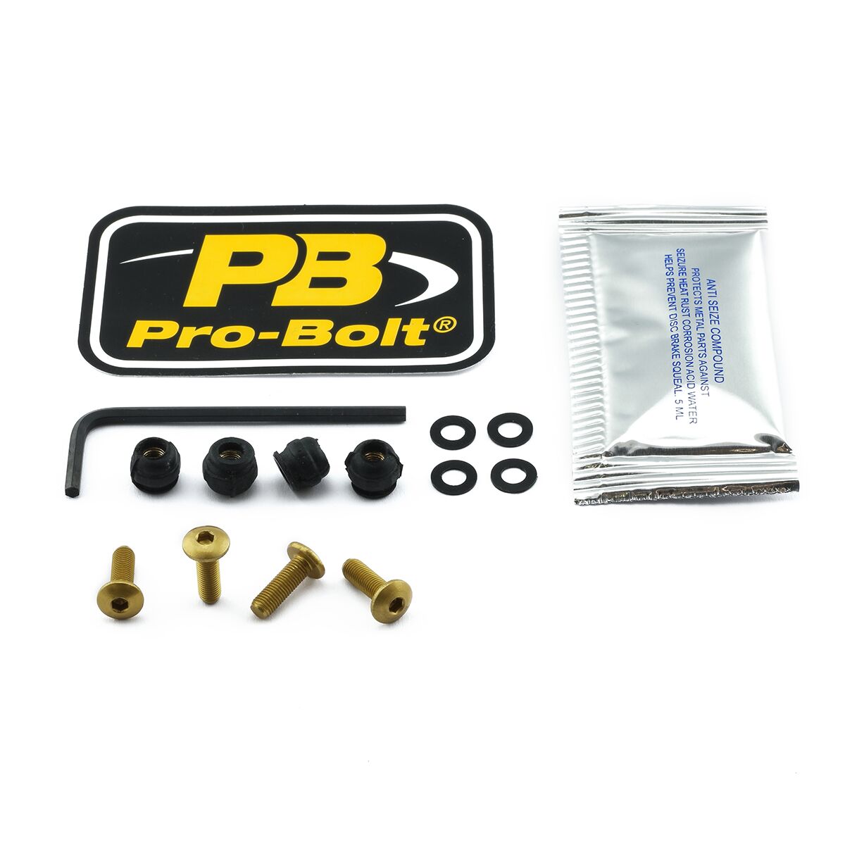 PRO BOLT BOLT KIT SCREEN GOLD SKDUC4G