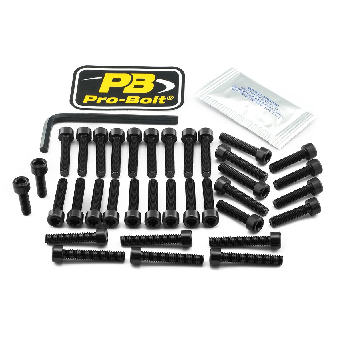 PRO BOLT BOLT KT ENGINE HON BLACK EHO214BK