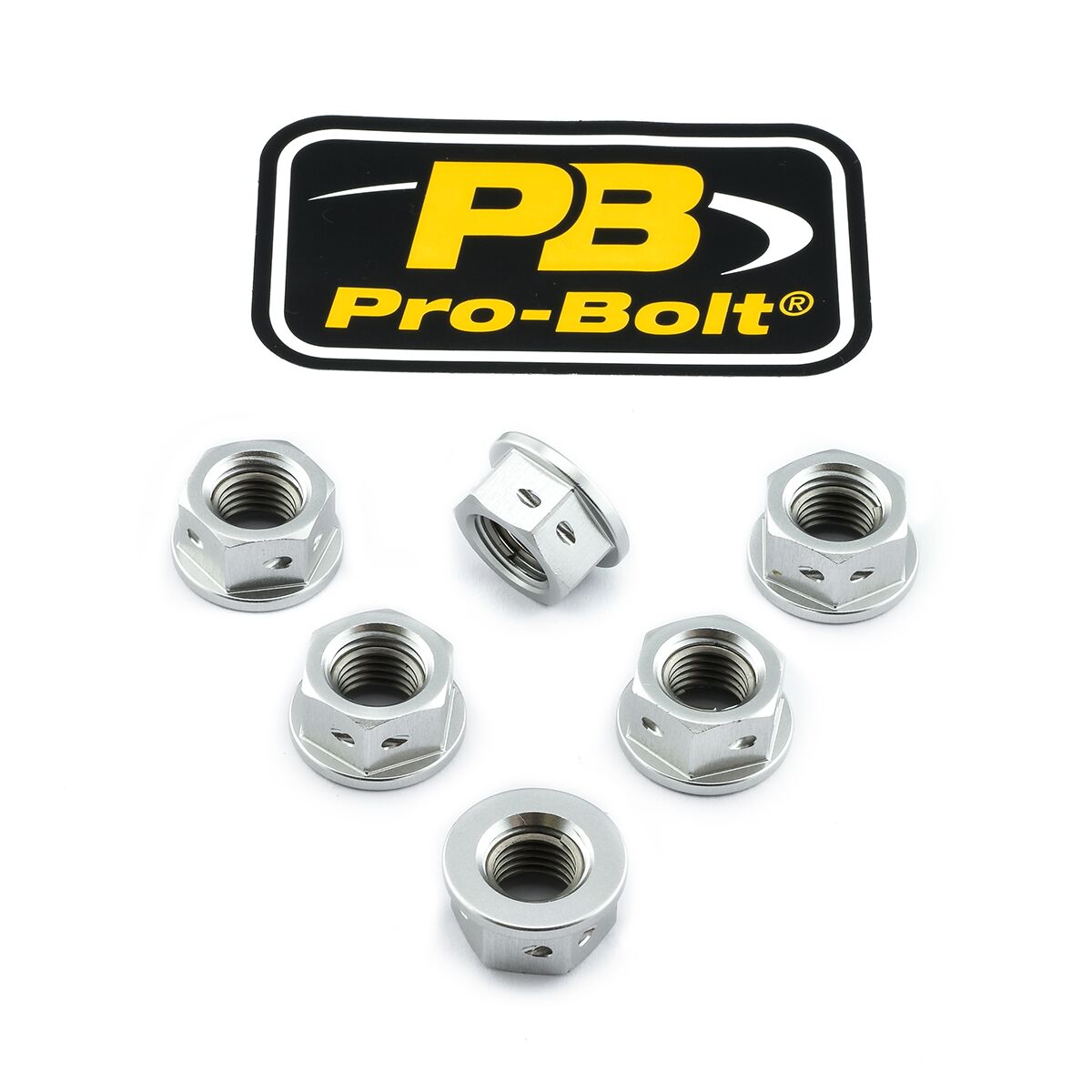 PRO BOLT NUT SET SPROCKET 10X1.25 SLV SPN10DS